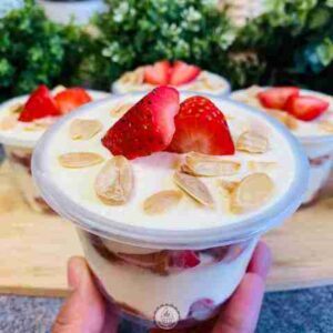 Tiramisu Strawberry Cup