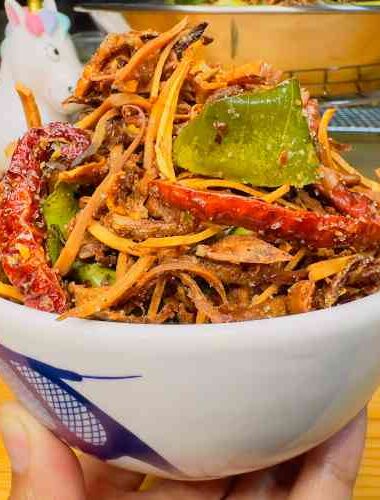 Crispy Chillies Mushroom